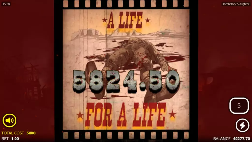 Tombstone Slaughter: Huge Win