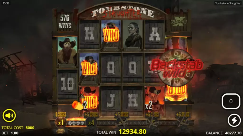 Massacre Spins: Quick Draw Revolver Screen