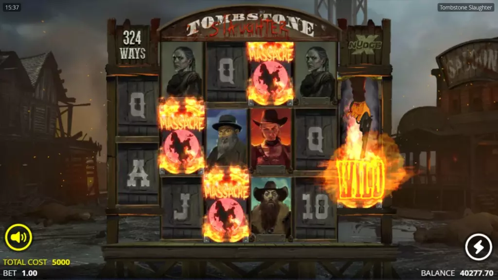 Massacre Spins Showdown on Reels